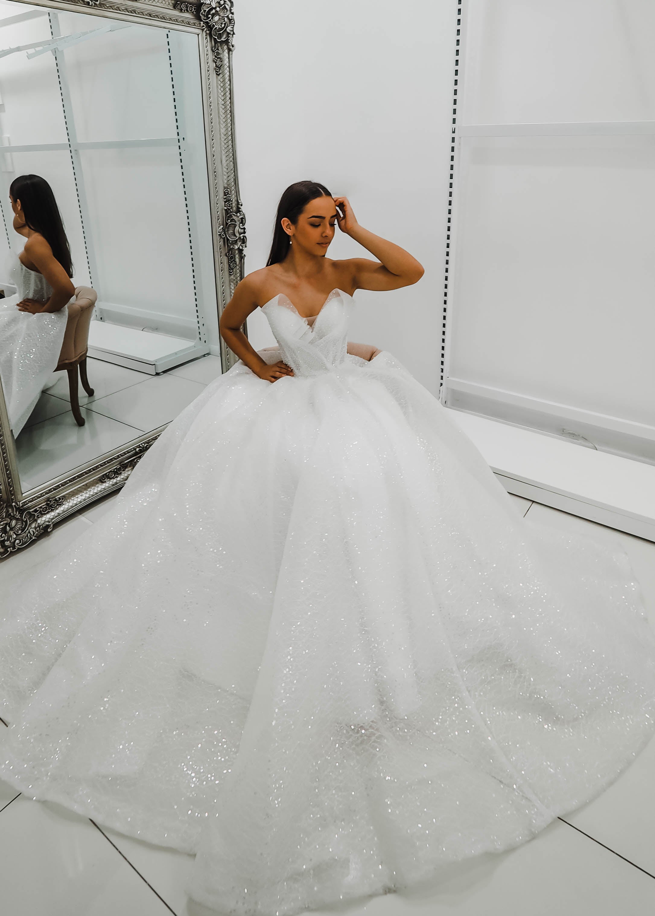 Hired wedding dresses Clearance