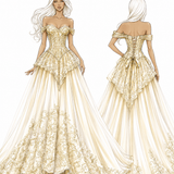 CUSTOM-MADE FORMAL DRESS