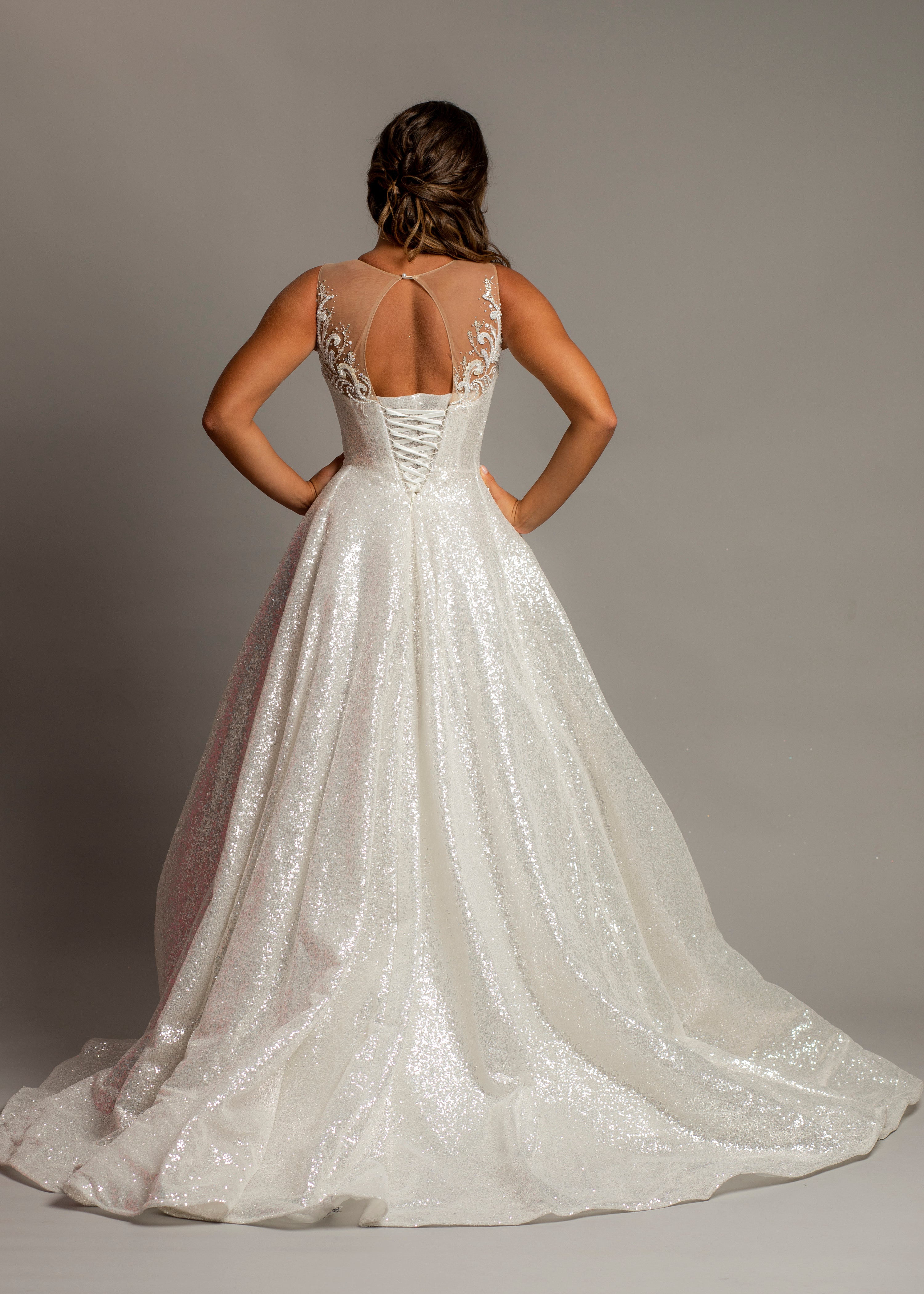 silver wedding dresses australia AURORA