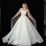 Silver and Pearl Cape