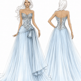 CUSTOM-MADE FORMAL DRESS