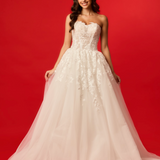 Ethereal corset ball gown for hire