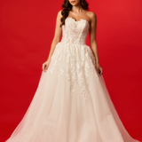 Ethereal corset ball gown