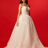 Ethereal corset ball gown for hire