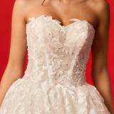 Ethereal corset ball gown for hire