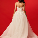 Ethereal corset ball gown for hire