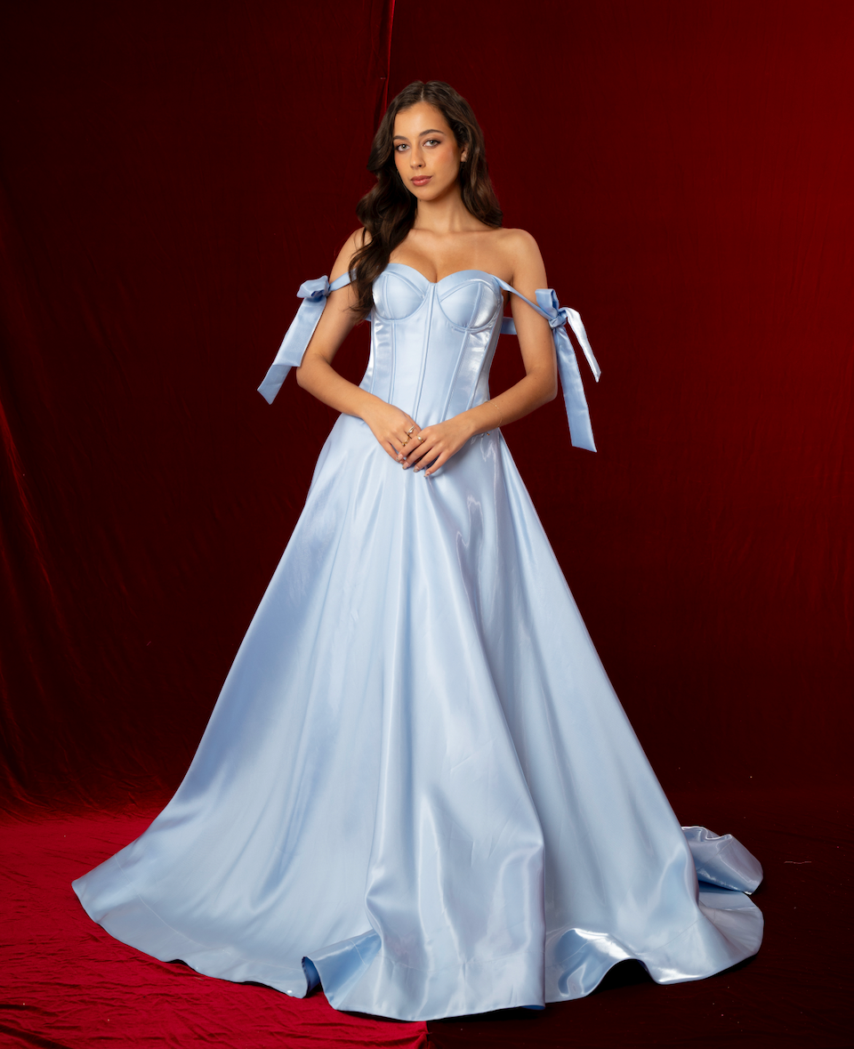 baby blue drop waist dress drop waist dress with sleeves Nellie Drop Waist Maxi Dress in Blue