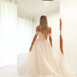 Sparkling off the shoulder princess dress