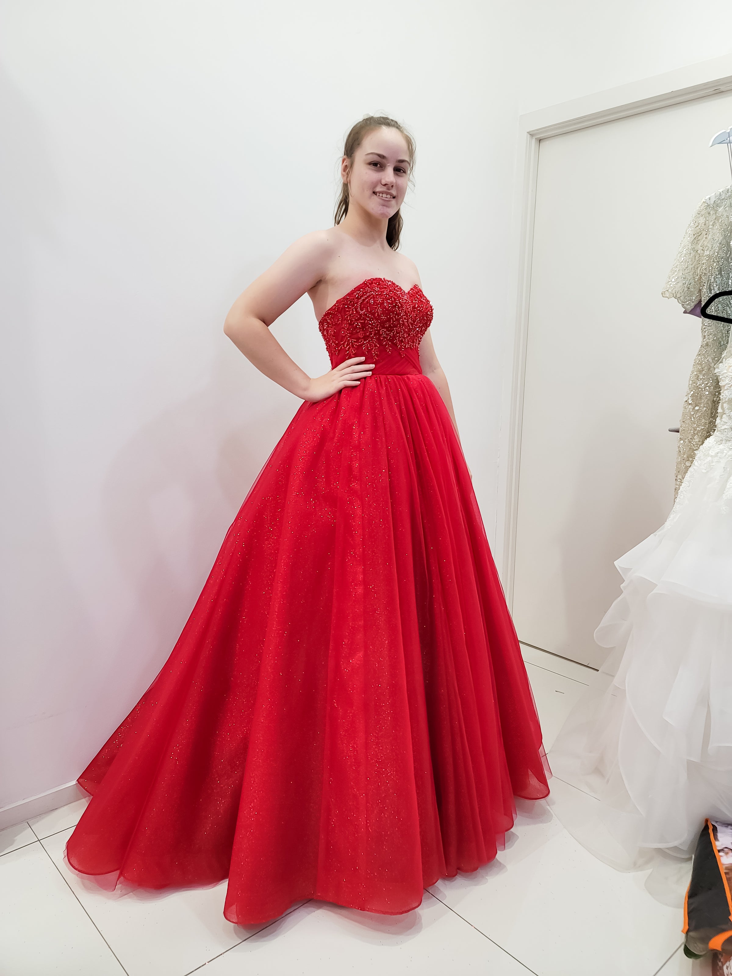 Princess Red Applique Crystal Wedding Rings Sweetheart Ball Gown With Tulle  Perfect For Quinceanera, Sweet 16, Debutante, Birthday Parties Plus Size  Available From Juliaweddingdresses, $158.8 | DHgate.Com