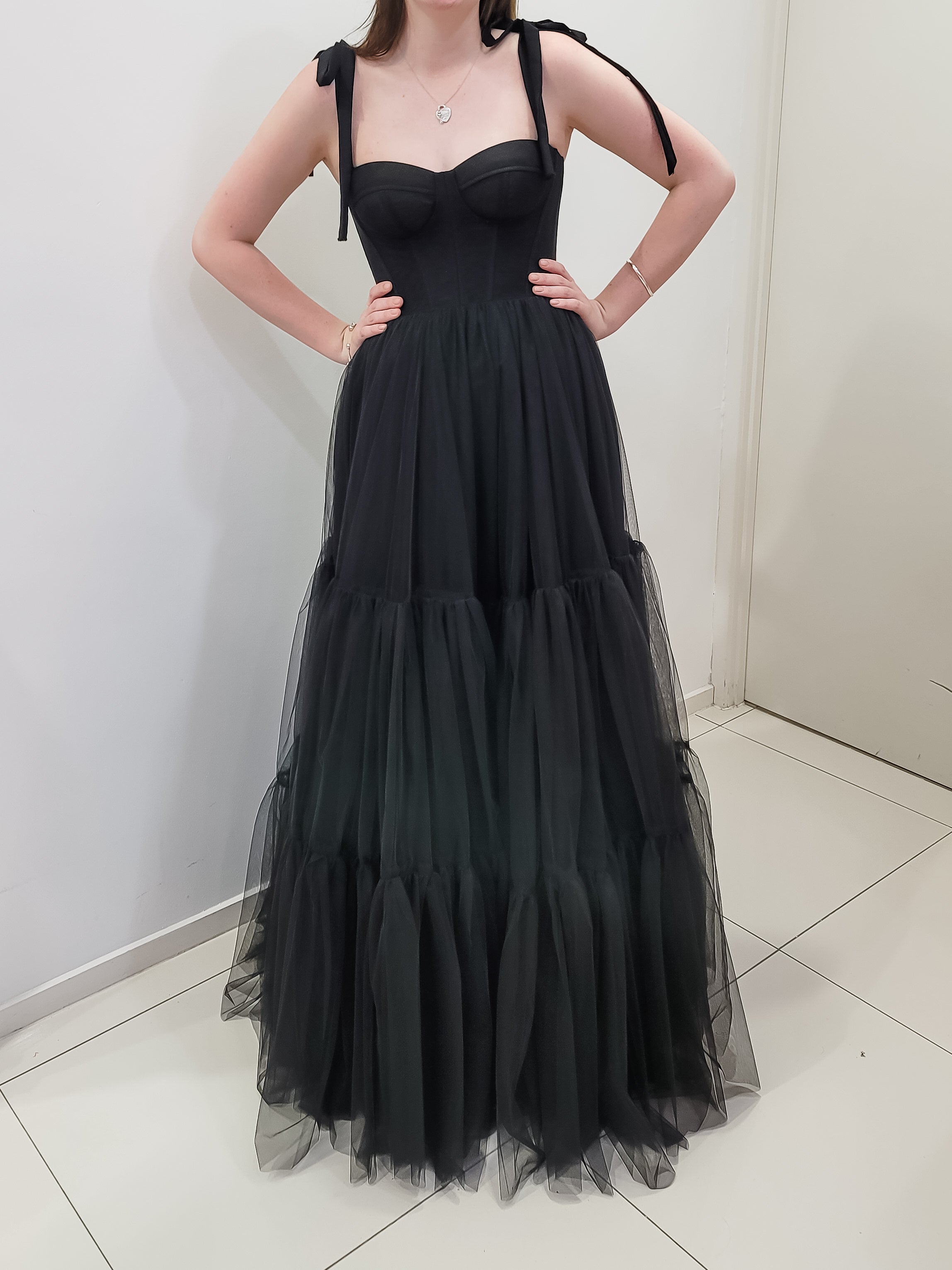 Dakota tulle bow clearance