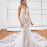 Kelly sparkling white lace under nude wedding dress for hire