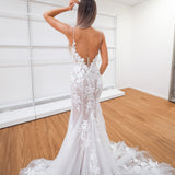 Kelly sparkling white lace under nude wedding dress for hire