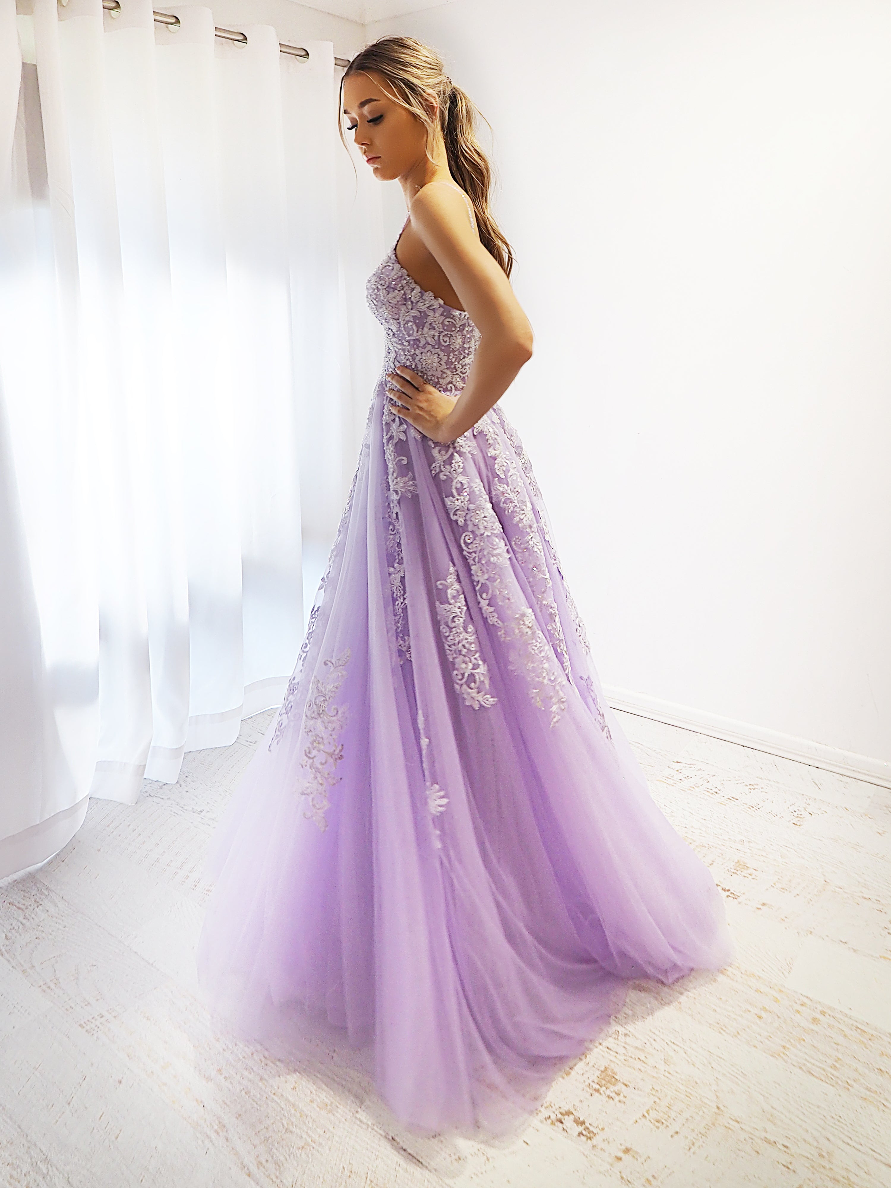 women's pastel purple dress Purple Pink Pastel Ombre Gradient" A-Line Dress for Sale by julieerindesign