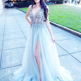 Grey princess dress